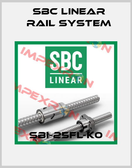 SBI-25FL-K0 SBC Linear Rail System