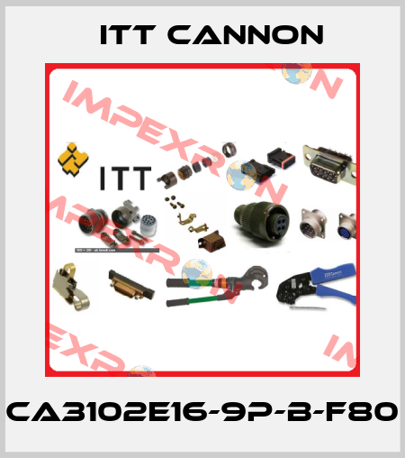 CA3102E16-9P-B-F80 Itt Cannon