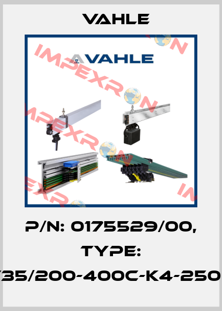 P/n: 0175529/00, Type: DT-UDV35/200-400C-K4-2500PH-DB Vahle