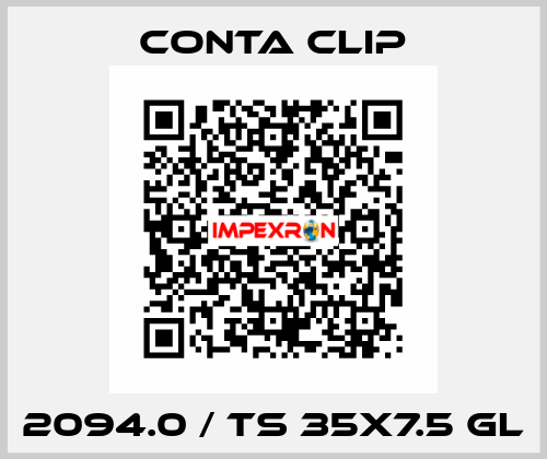 2094.0 / TS 35x7.5 GL Conta Clip