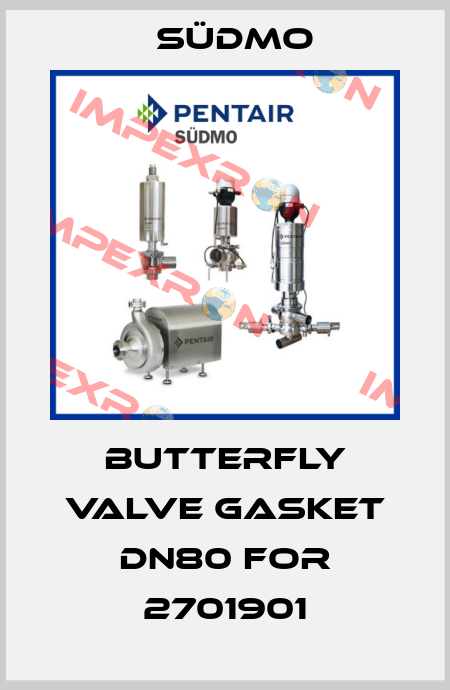 Butterfly valve gasket DN80 for 2701901 Südmo