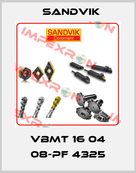 VBMT 16 04 08-PF 4325 Sandvik