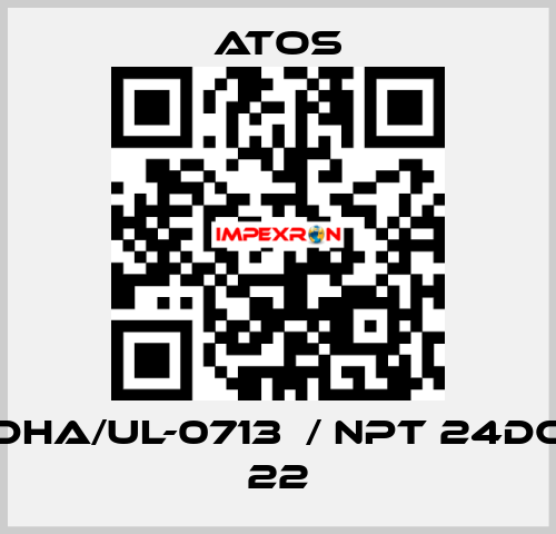 DHA/UL-0713  / NPT 24DC 22 Atos