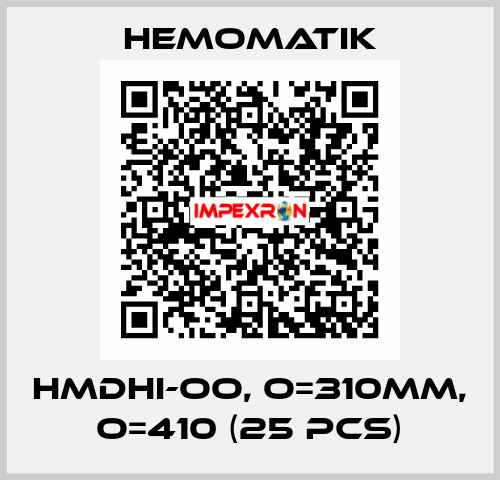 HMDHI-OO, O=310mm, O=410 (25 pcs) Hemomatik