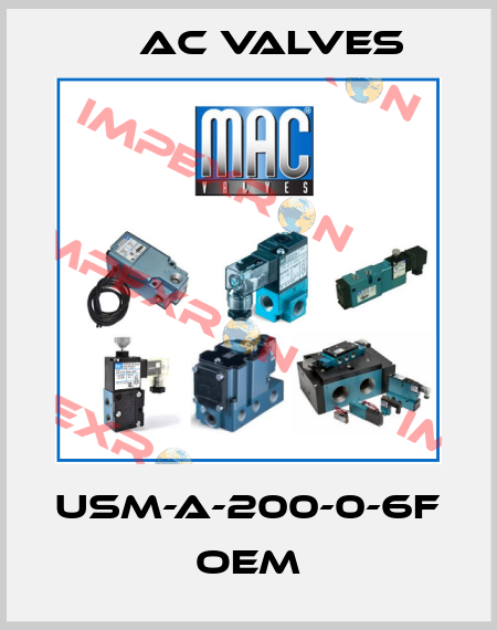 USM-A-200-0-6F    oem МAC Valves