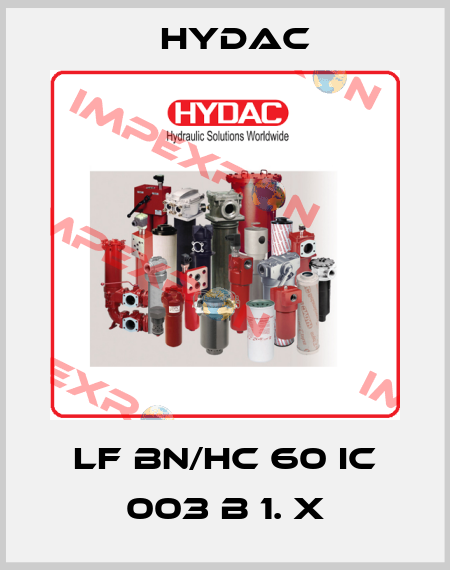 LF BN/HC 60 IC 003 B 1. X Hydac