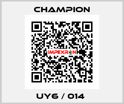 UY6 / 014  Champion