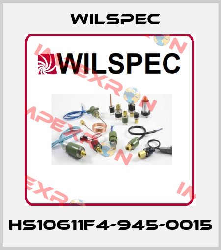 HS10611F4-945-0015 Wilspec
