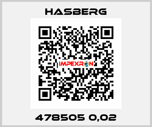 478505 0,02 Hasberg