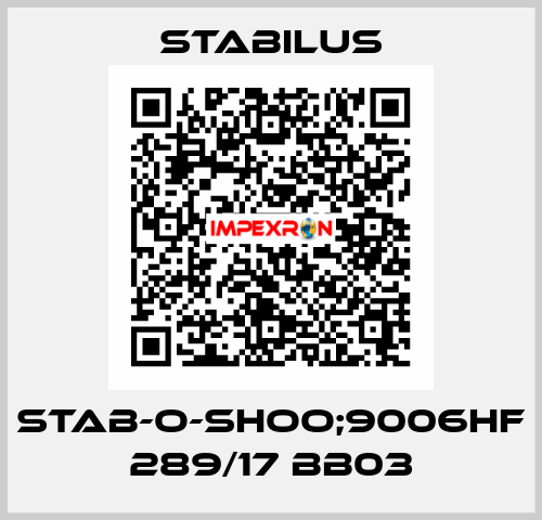 STAB-O-SHOO;9006HF 289/17 BB03 Stabilus