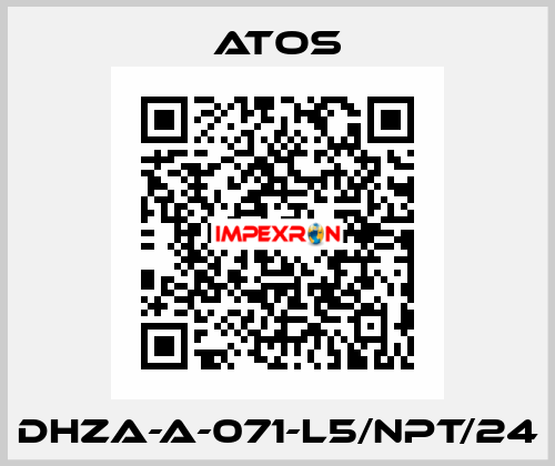 DHZA-A-071-L5/NPT/24 Atos
