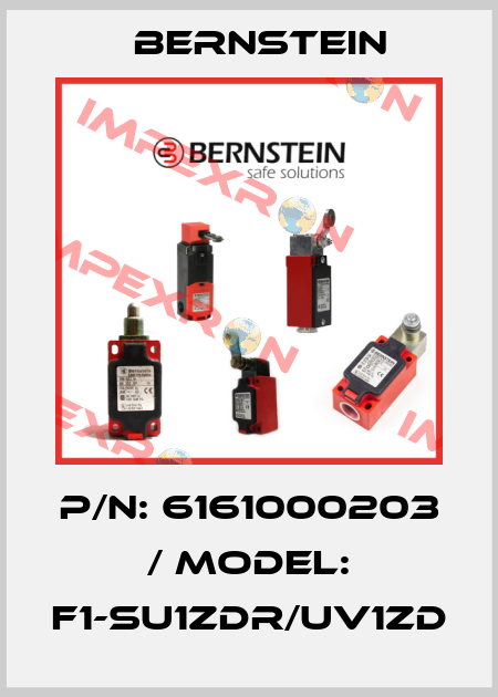 P/N: 6161000203 / MODEL: F1-SU1ZDR/UV1ZD Bernstein