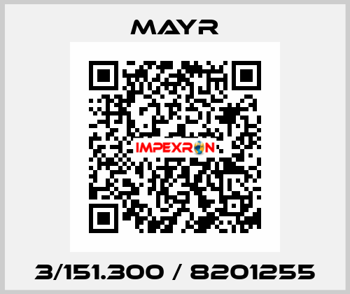 3/151.300 / 8201255 Mayr