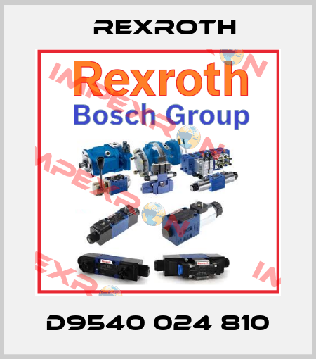 D9540 024 810 Rexroth