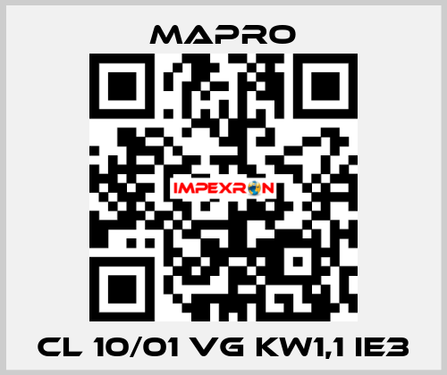 CL 10/01 VG kW1,1 IE3 Mapro