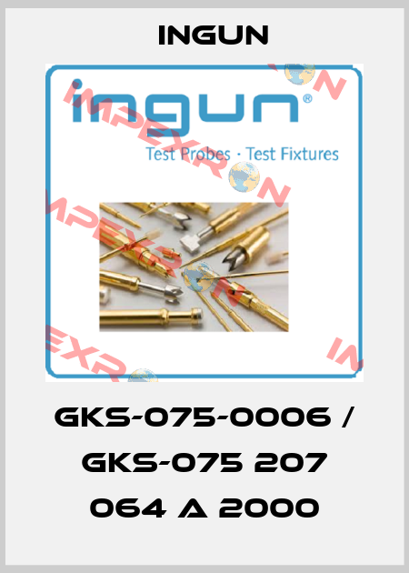 GKS-075-0006 / GKS-075 207 064 A 2000 Ingun