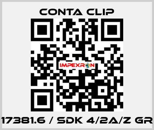 17381.6 / SDK 4/2A/Z GR Conta Clip