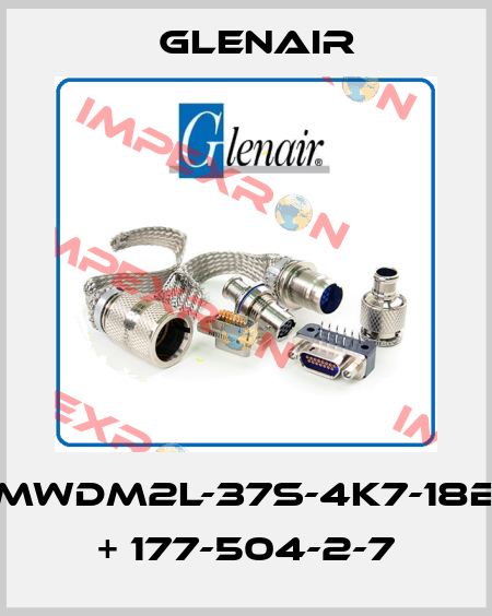 MWDM2L-37S-4K7-18B + 177-504-2-7 Glenair