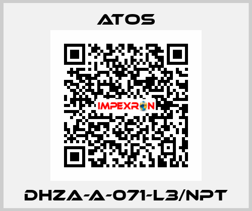 DHZA-A-071-L3/NPT Atos