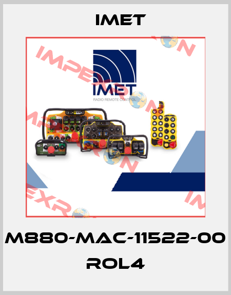 M880-MAC-11522-00 ROL4 IMET