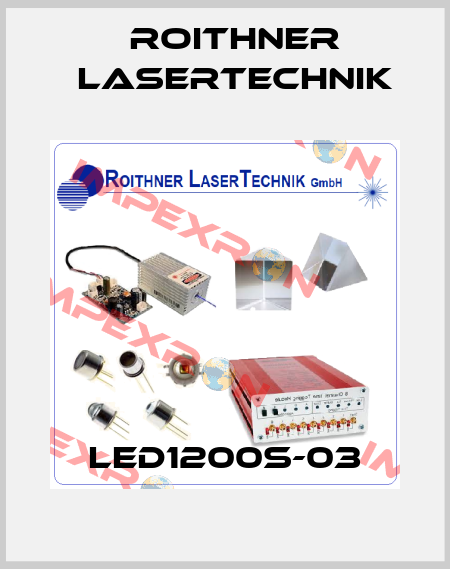 LED1200S-03 Roithner LaserTechnik