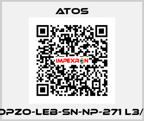 DPZO-LEB-SN-NP-271 L3/I Atos