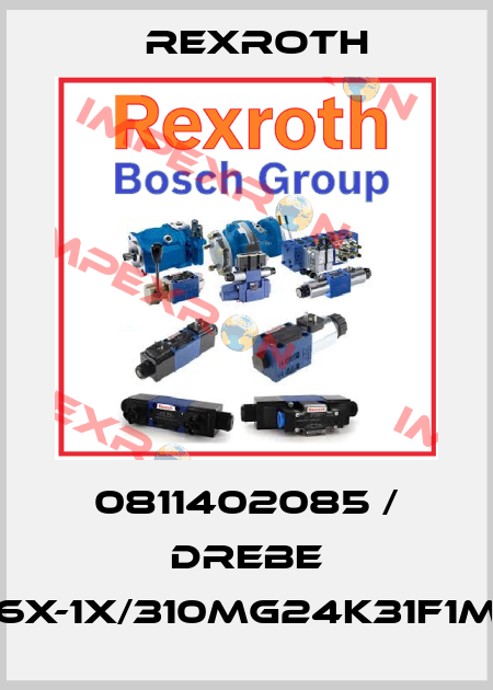 0811402085 / DREBE 6X-1X/310MG24K31F1M Rexroth