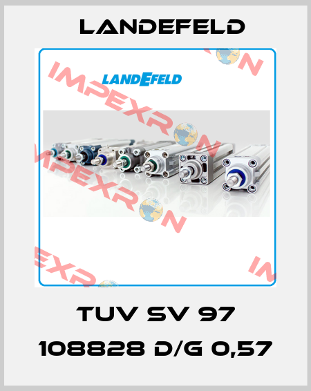 TUV SV 97 108828 D/G 0,57 Landefeld