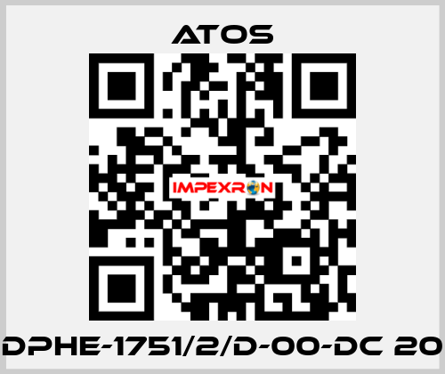 DPHE-1751/2/D-00-DC 20 Atos