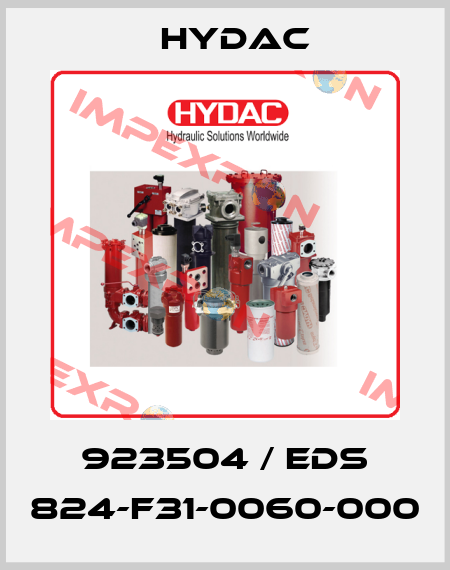 923504 / EDS 824-F31-0060-000 Hydac
