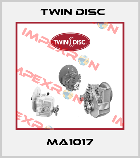 MA1017 Twin Disc