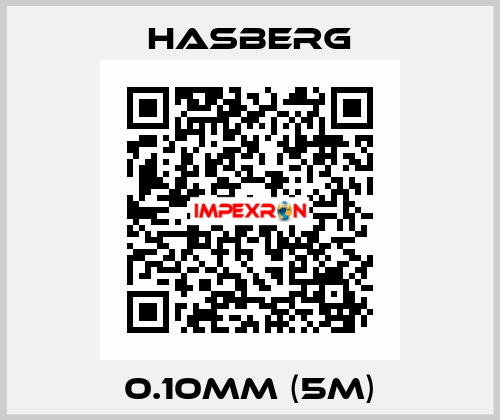 0.10mm (5m) Hasberg