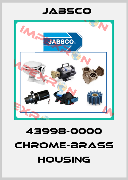 43998-0000 CHROME-BRASS HOUSING Jabsco