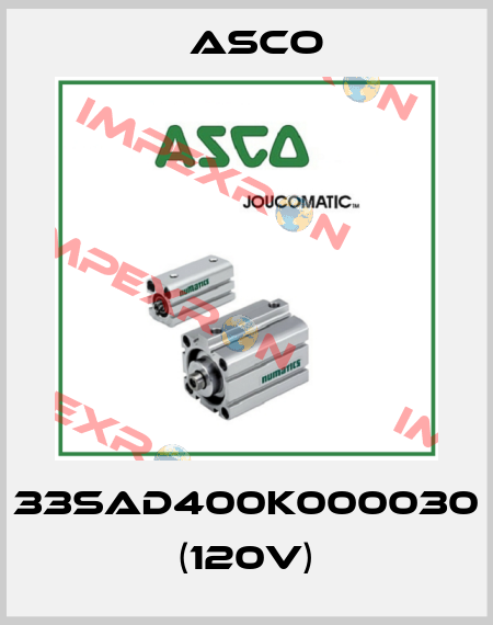 33SAD400K000030 (120V) Asco