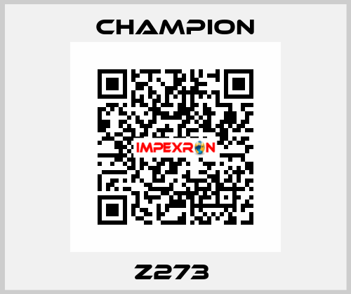 Z273  Champion