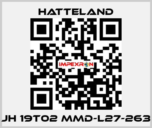 JH 19T02 MMD-L27-263 HATTELAND