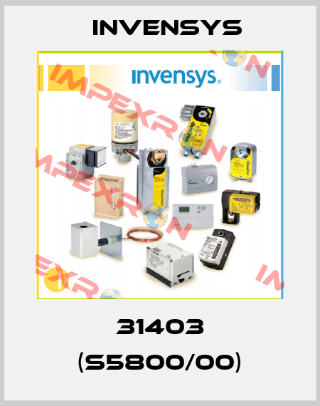 31403 (S5800/00) Invensys