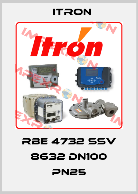 RBE 4732 SSV 8632 DN100 PN25 Itron