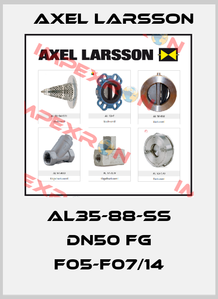 AL35-88-SS DN50 FG F05-F07/14 AXEL LARSSON
