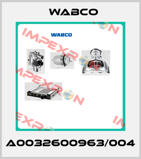 A0032600963/004 Wabco