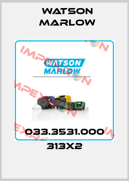 033.3531.000 313X2 Watson Marlow