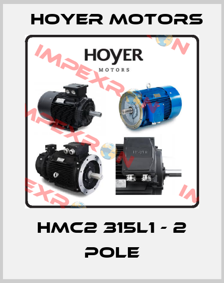 HMC2 315L1 - 2 pole Hoyer Motors