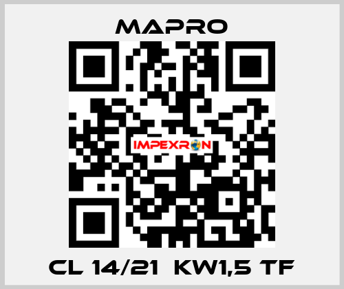 CL 14/21  kW1,5 TF Mapro