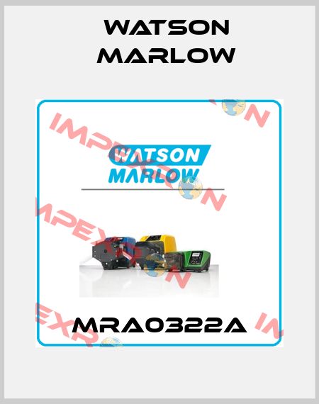 MRA0322A Watson Marlow
