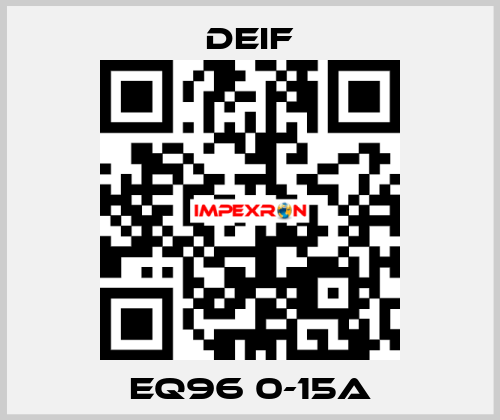 EQ96 0-15A Deif