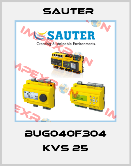 BUG040F304 kvs 25 Sauter