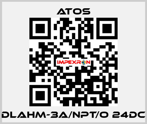 DLAHM-3A/NPT/O 24DC Atos