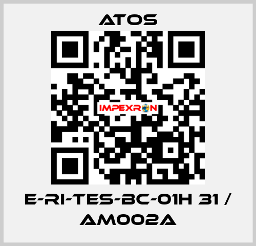 E-RI-TES-BC-01H 31 / AM002A Atos