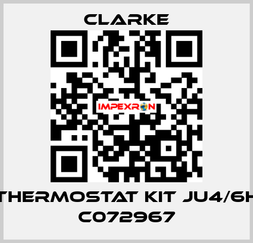 THERMOSTAT KIT JU4/6H C072967 Clarke