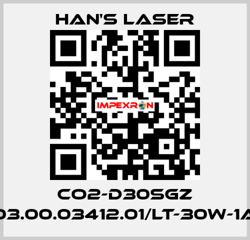 CO2-D30SGZ 03.00.03412.01/LT-30W-1A Han's Laser